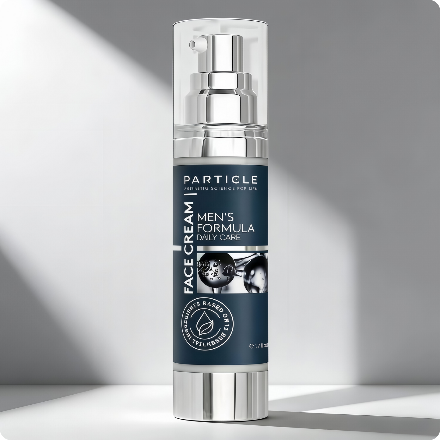 Particle 6-in-1 Face Cream for Men, Men’s Daily Hydrating Moisturizer with Vitamin C, Jojoba Oil, Vitamin E & Hyaluronic Acid, Skin Care Routine, Healthy Skin Support, Pack of 1, 1.7 FL OZ